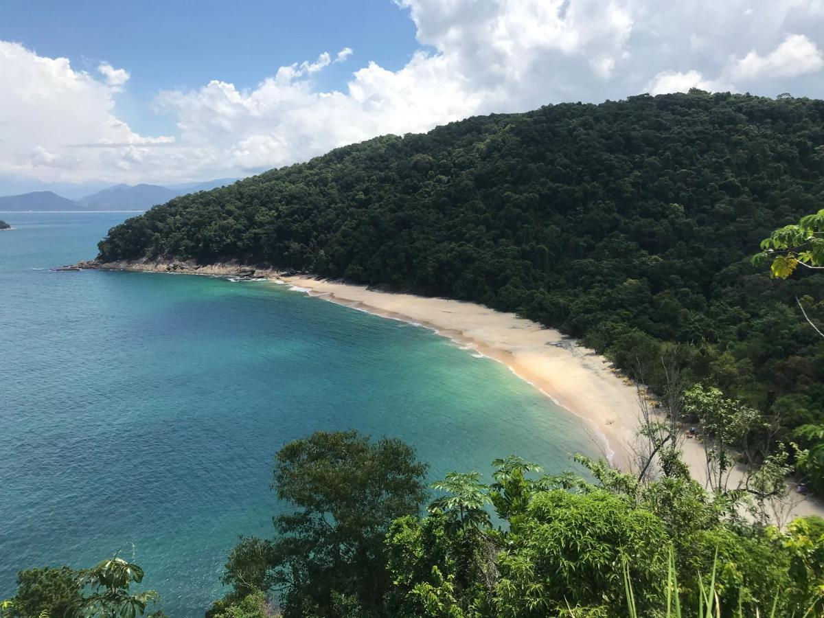 Casa Aconchegante a 200 mts da Praia da Maranduba Ubatuba Bagian luar foto